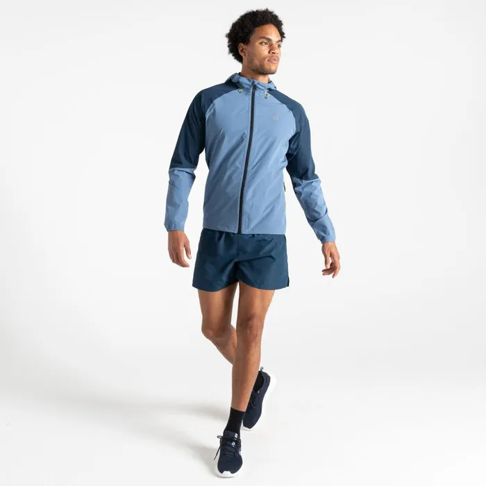 Dare 2b Waterproof Jackets Movement Waterproof Jacket Coronet Blue Moonlight Denim 8211 Men