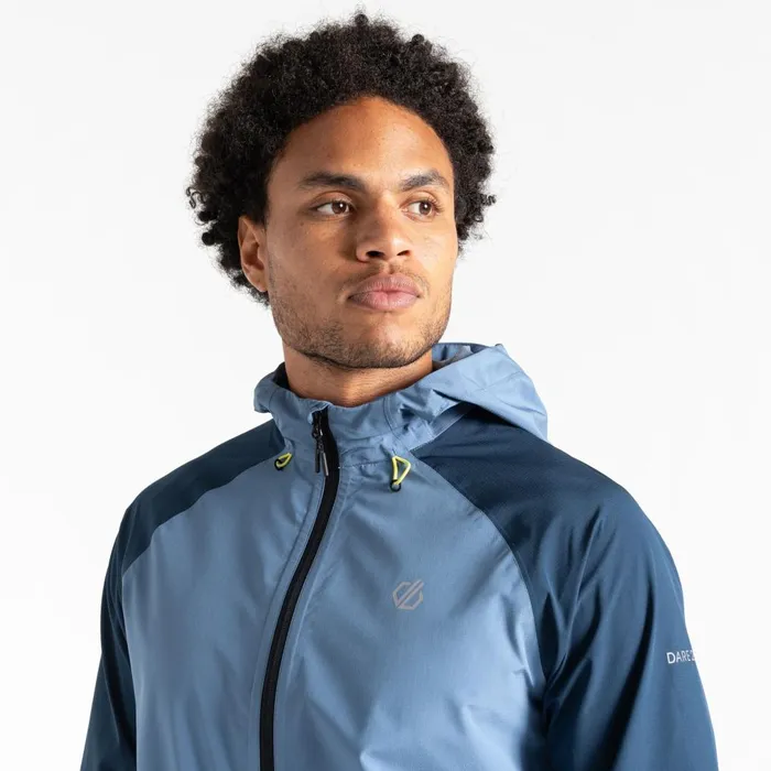Dare 2b Waterproof Jackets Movement Waterproof Jacket Coronet Blue Moonlight Denim 8211 Men