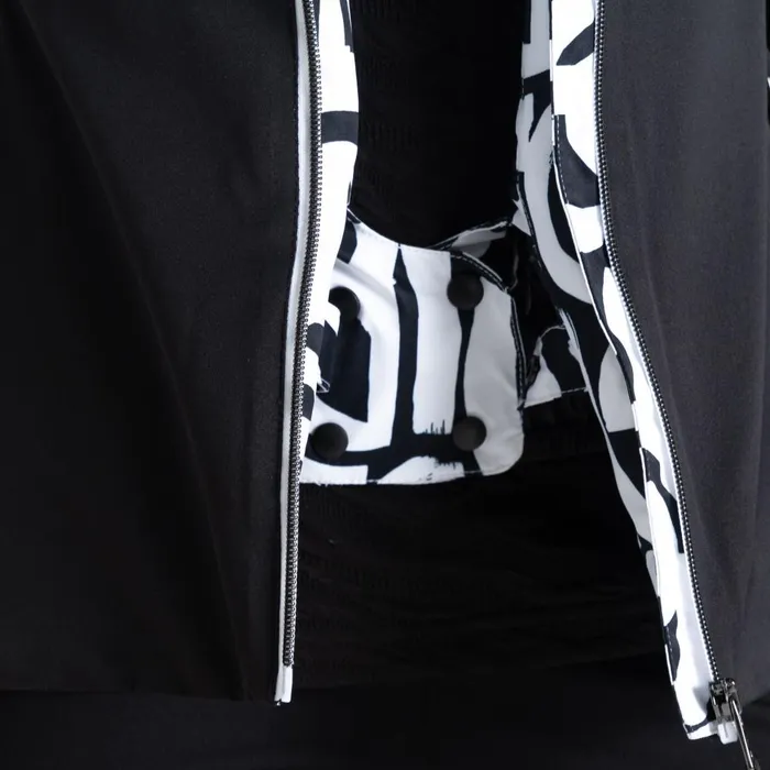 Dare 2b Waterproof Jackets Rocker Ski Jacket Black White Graffiti Print 8211 Women Dare 2b Waterproof Jackets Rocker Ski Jacket Black White Graffiti Print 8211 Women