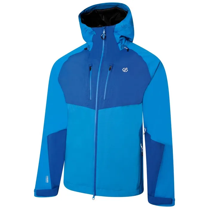 Dare 2b Waterproof Jackets Soaring II Recycled Waterproof Jacket Teton Blue Snorkel Blue 8211 Men