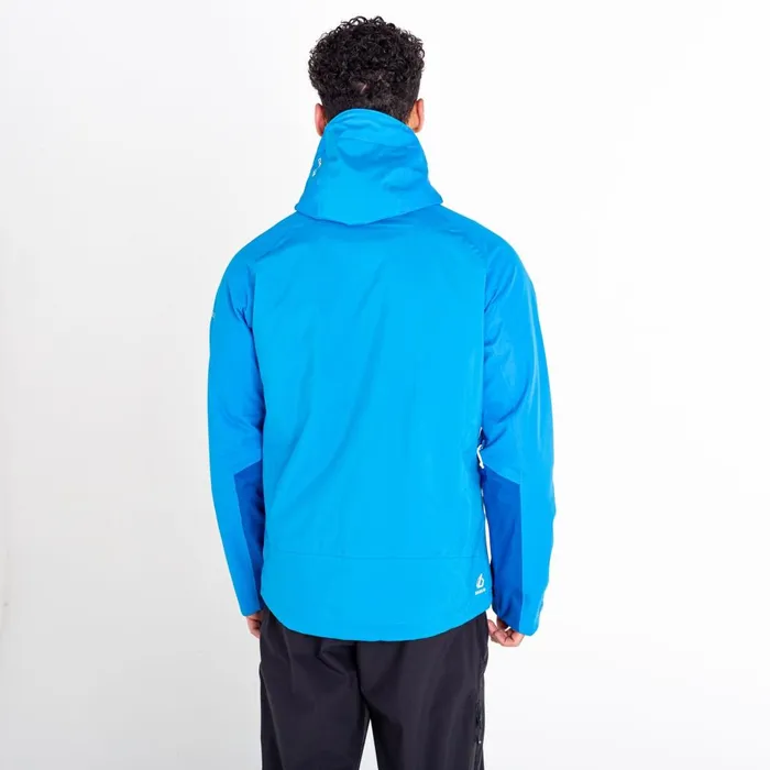 Dare 2b Waterproof Jackets Soaring II Recycled Waterproof Jacket Teton Blue Snorkel Blue 8211 Men