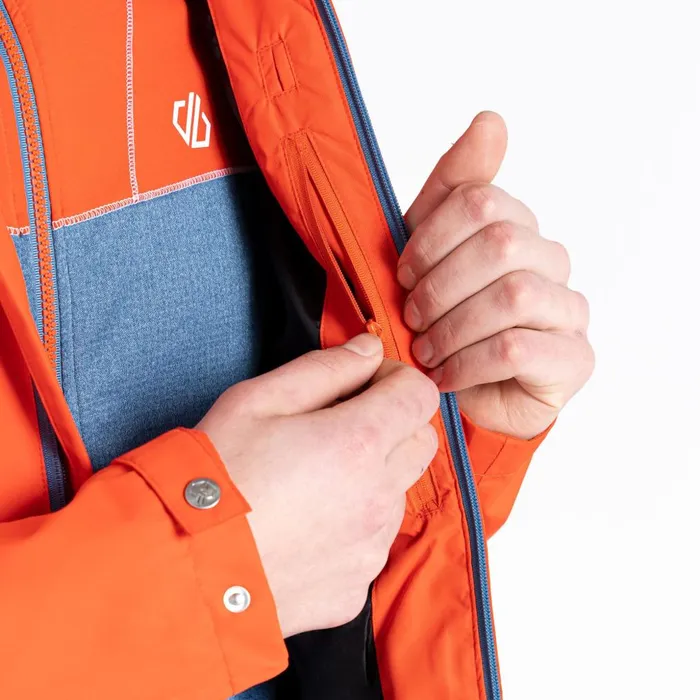 Dare 2b Waterproof Jackets Stay Ready Recycled Waterproof Jacket Burnt Salmon 8211 Men