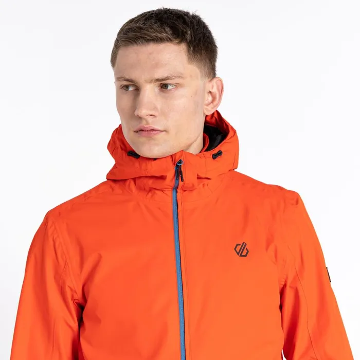 Dare 2b Waterproof Jackets Stay Ready Recycled Waterproof Jacket Burnt Salmon 8211 Men
