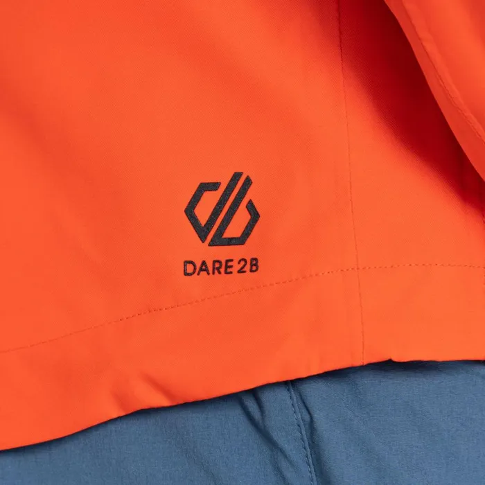 Dare 2b Waterproof Jackets Stay Ready Recycled Waterproof Jacket Burnt Salmon 8211 Men