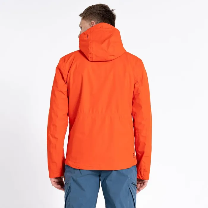 Dare 2b Waterproof Jackets Stay Ready Recycled Waterproof Jacket Burnt Salmon 8211 Men
