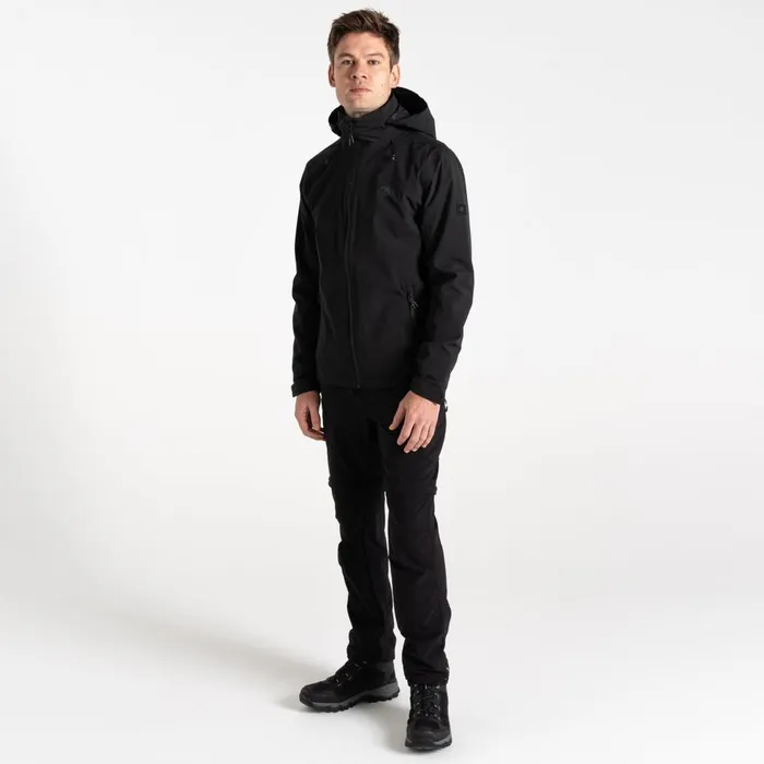 Dare 2b Waterproof Jackets Switch Out II Waterproof Jacket Black 8211 Men