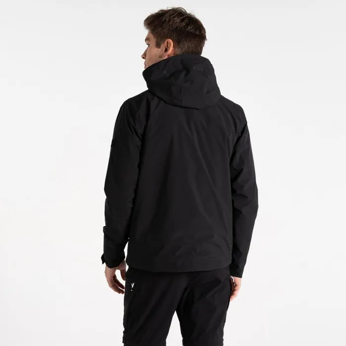 Dare 2b Waterproof Jackets Switch Out II Waterproof Jacket Black 8211 Men