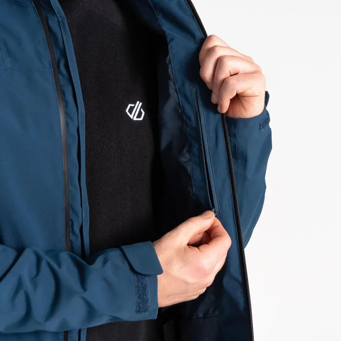 Dare 2b Waterproof Jackets Switch Out II Waterproof Jacket Moonlight Denim 8211 Men