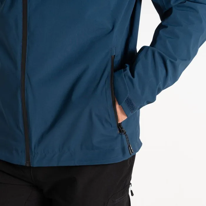Dare 2b Waterproof Jackets Switch Out II Waterproof Jacket Moonlight Denim 8211 Men