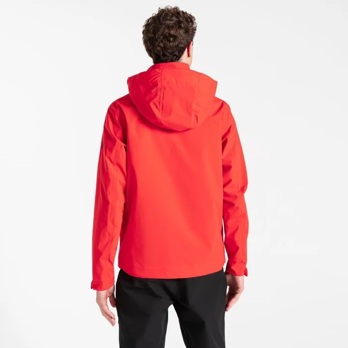 Dare 2b Waterproof Jackets Switch Out II Waterproof Jacket Seville Red 8211 Men