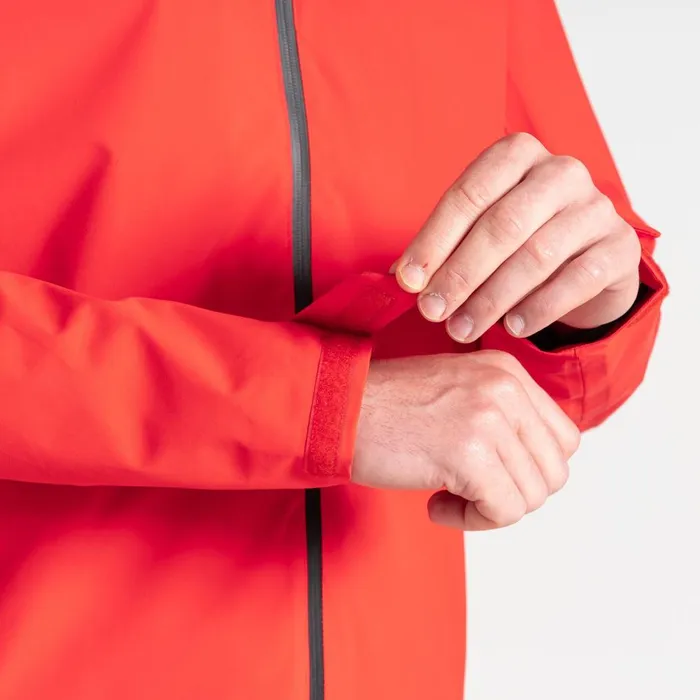 Dare 2b Waterproof Jackets Switch Out II Waterproof Jacket Seville Red 8211 Men