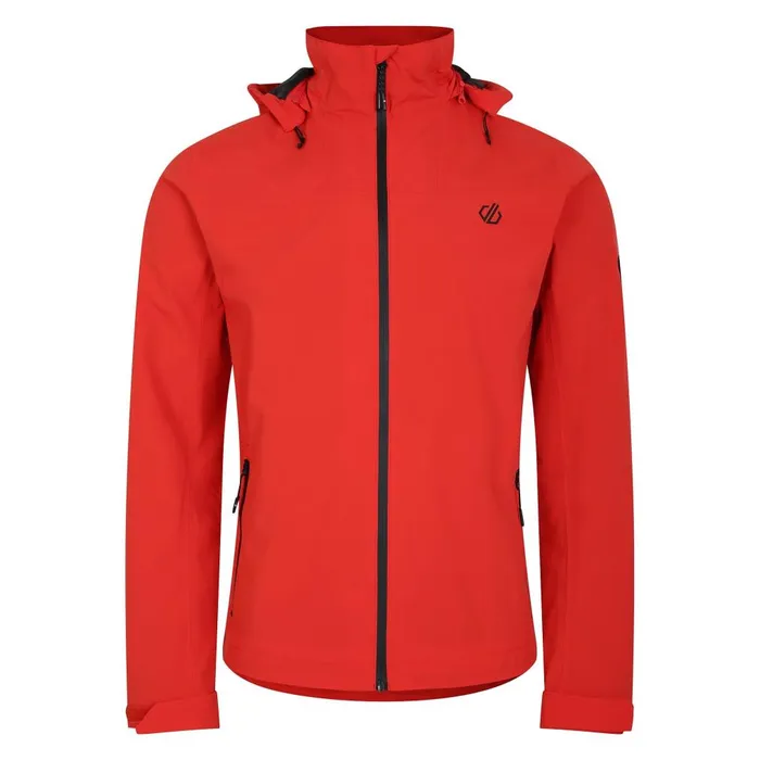 Dare 2b Waterproof Jackets Switch Out II Waterproof Jacket Seville Red 8211 Men