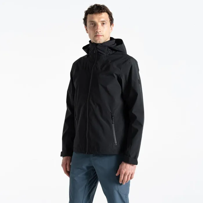 Dare 2b Waterproof Jackets Switch Out Recycled Waterproof Jacket Black 8211 Men