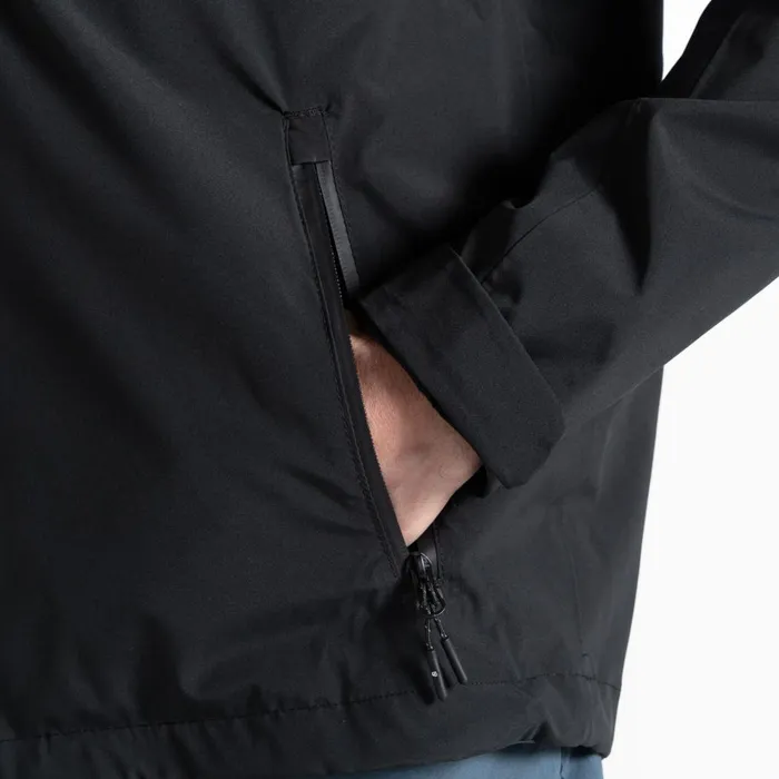 Dare 2b Waterproof Jackets Switch Out Recycled Waterproof Jacket Black 8211 Men