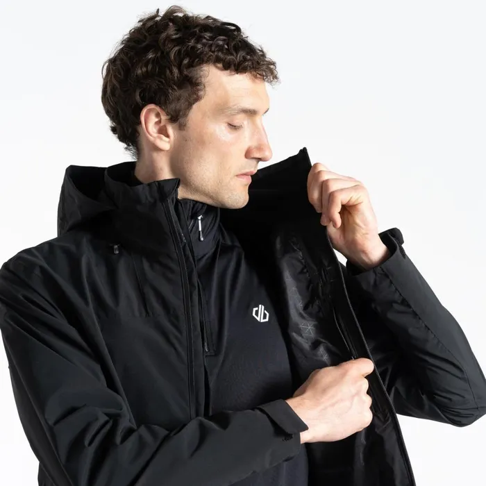 Dare 2b Waterproof Jackets Switch Out Recycled Waterproof Jacket Black 8211 Men