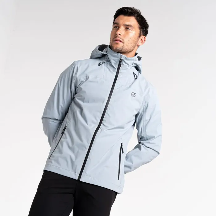 Dare 2b Waterproof Jackets Switch Out Recycled Waterproof Jacket Slate Grey 8211 Men