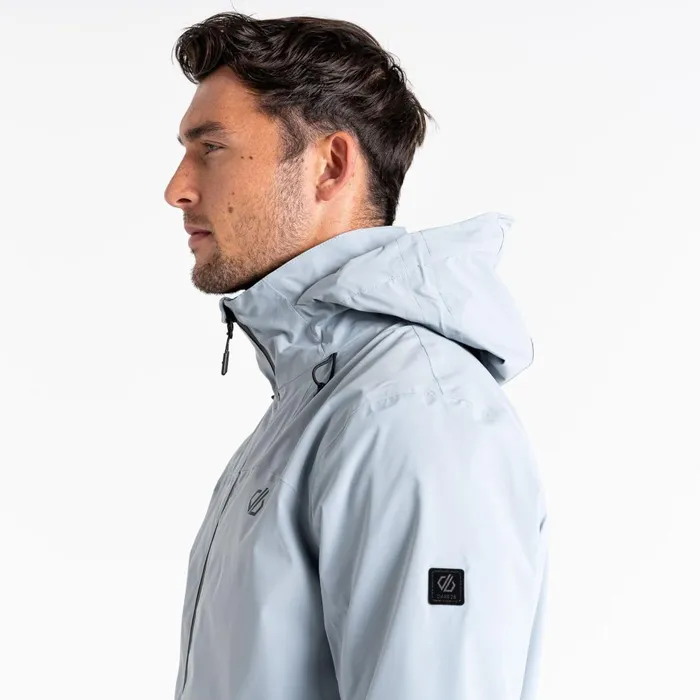 Dare 2b Waterproof Jackets Switch Out Recycled Waterproof Jacket Slate Grey 8211 Men