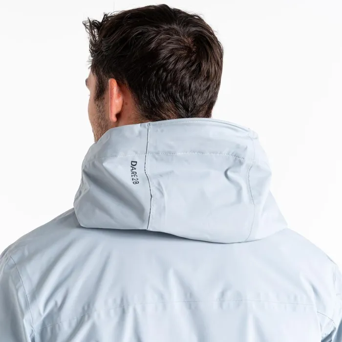 Dare 2b Waterproof Jackets Switch Out Recycled Waterproof Jacket Slate Grey 8211 Men