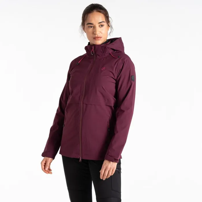 Dare 2b Waterproof Jackets Switch Up II Waterproof Jacket Fig Purple 8211 Women Dare 2b Waterproof Jackets Switch Up II Waterproof Jacket Fig Purple 8211 Women
