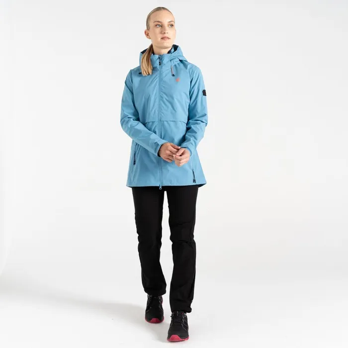 Dare 2b Waterproof Jackets Switch Up II Waterproof Jacket Niagara Blue 8211 Women