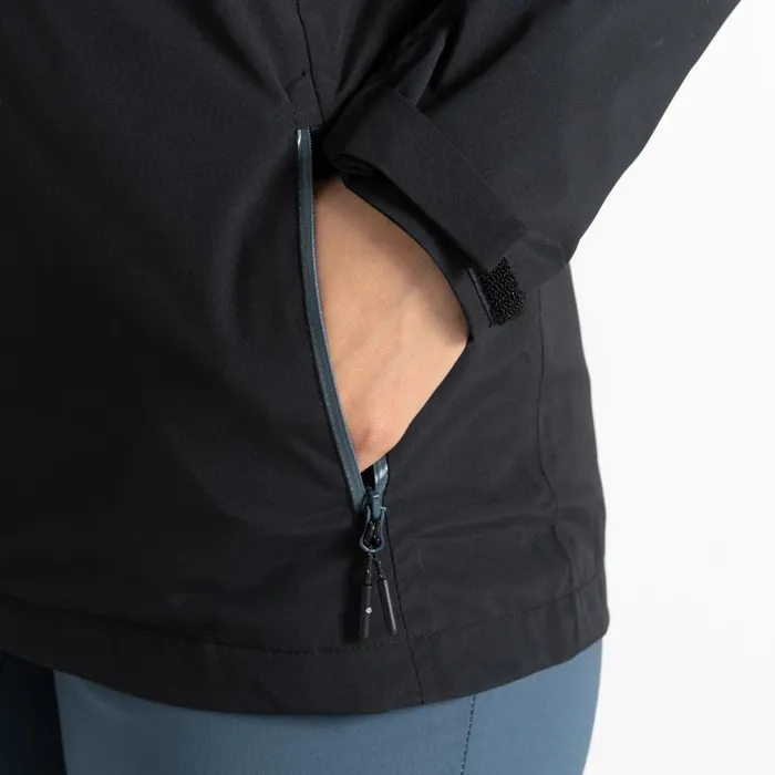 Dare 2b Waterproof Jackets Switch Up Recycled Waterproof Jacket Black 8211 Women