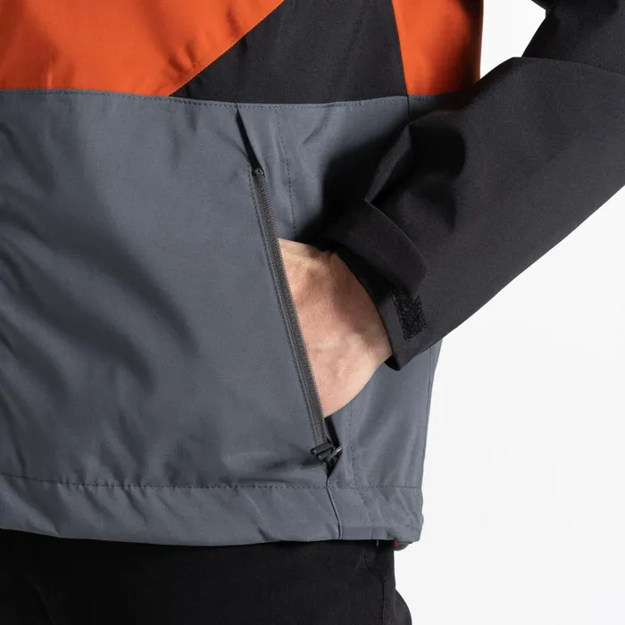 Dare 2b Waterproof Jackets Terrain Waterproof Jacket Roobios Tea Brown 8211 Men