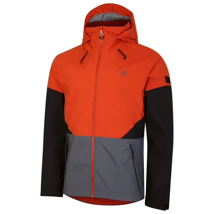 Dare 2b Waterproof Jackets Terrain Waterproof Jacket Roobios Tea Brown 8211 Men