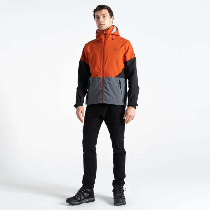 Dare 2b Waterproof Jackets Terrain Waterproof Jacket Roobios Tea Brown 8211 Men