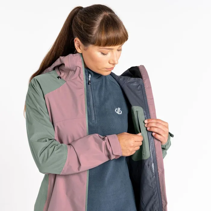 Dare 2b Waterproof Jackets Traversing Waterproof Jacket Dusty Rose 8211 Women