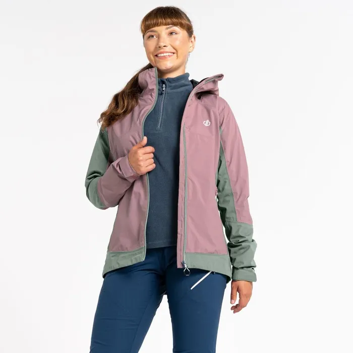 Dare 2b Waterproof Jackets Traversing Waterproof Jacket Dusty Rose 8211 Women