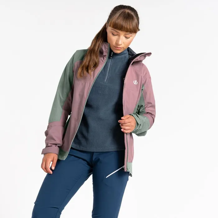 Dare 2b Waterproof Jackets Traversing Waterproof Jacket Dusty Rose 8211 Women