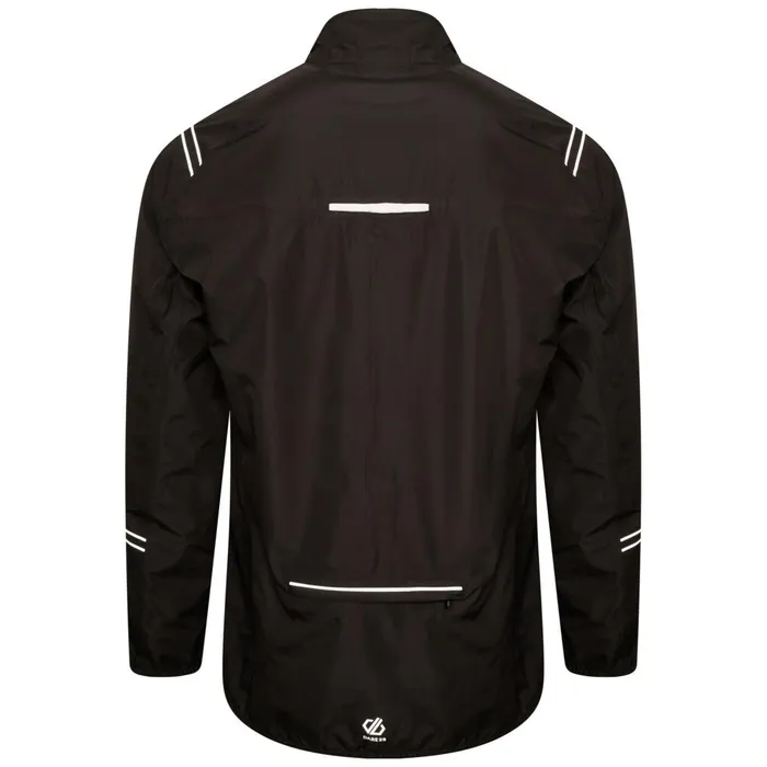 Dare 2b Waterproof Jackets Unisex Illume Waterproof Jacket Black 8211 Men