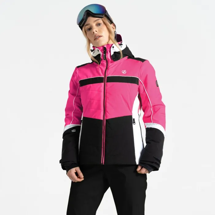 Dare 2b Waterproof Jackets Vitilised Ski Jacket Pure Pink Black 8211 Women
