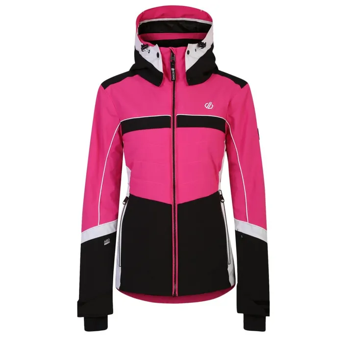 Dare 2b Waterproof Jackets Vitilised Ski Jacket Pure Pink Black 8211 Women