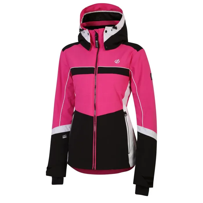 Dare 2b Waterproof Jackets Vitilised Ski Jacket Pure Pink Black 8211 Women