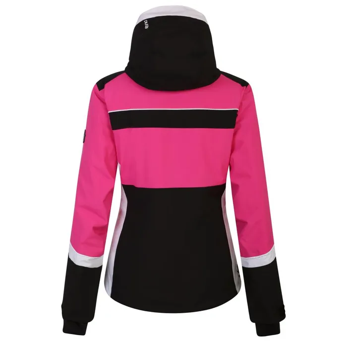 Dare 2b Waterproof Jackets Vitilised Ski Jacket Pure Pink Black 8211 Women