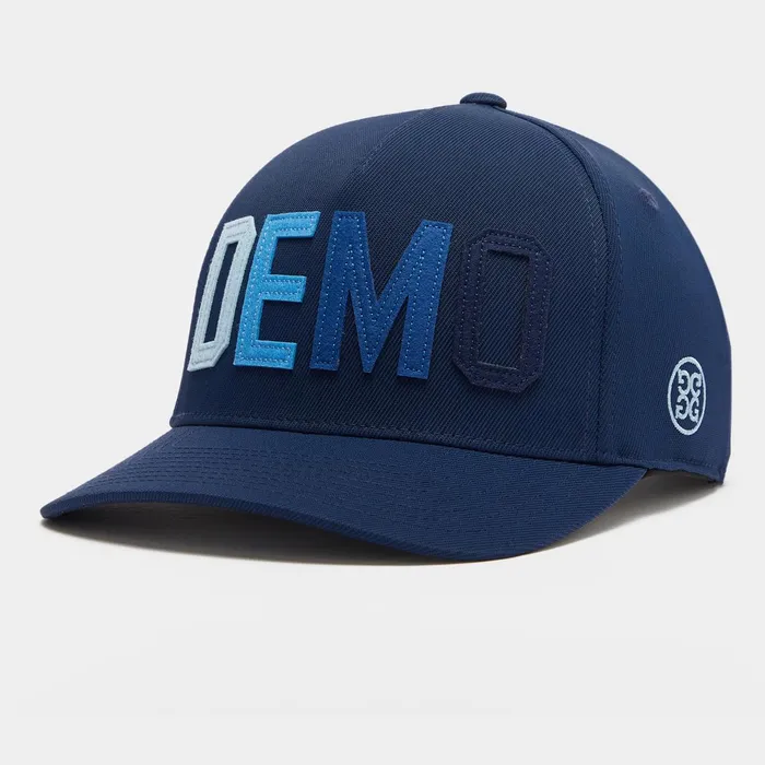 Demo Stretch Twill Snapback Hat Twilight MenGolf GFORE Hats