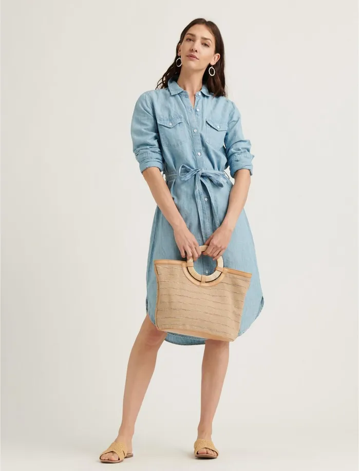 Dresses Women Lucky Brand Relaxed Shirt Dress Mooney