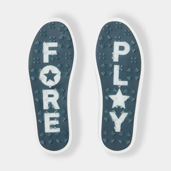 Durf Perforated Leather Golf Shoe Snow Women GFORE Golf Shoes