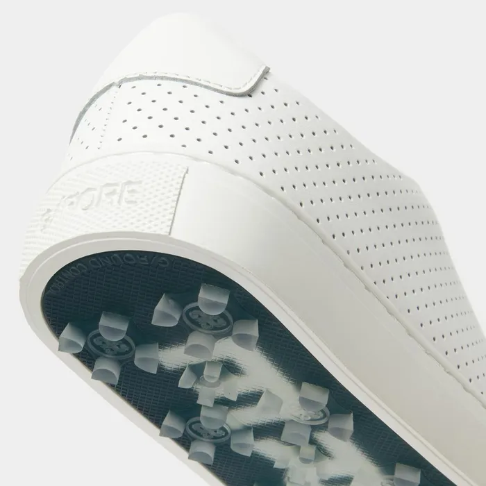 Durf Perforated Leather Golf Shoe Snow Women GFORE Golf Shoes