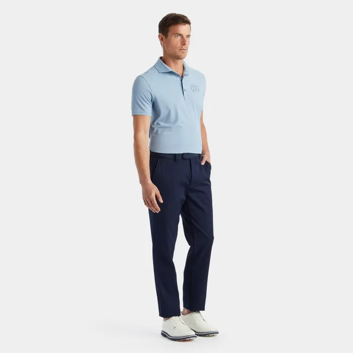 Embossed Circle G039s Tech Jersey Modern Spread Collar Polo Fjord Men GFORE Tops