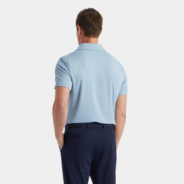 Embossed Circle G039s Tech Jersey Modern Spread Collar Polo Fjord Men GFORE Tops