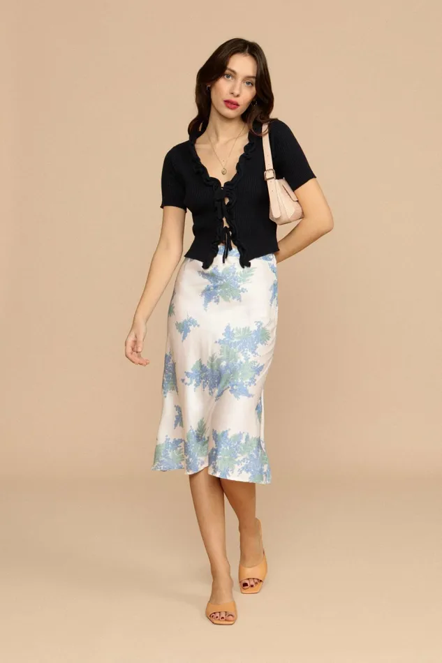 EUGENIA Cardigan Marine Uni Women Rouje Knits