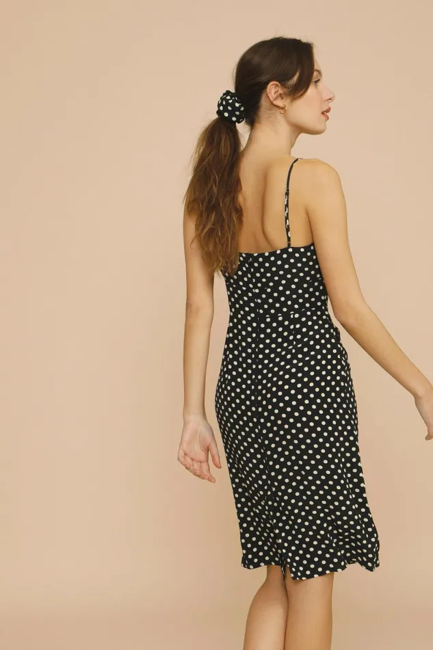 EVELYNE Dress Pois Marne Women Rouje Dresses