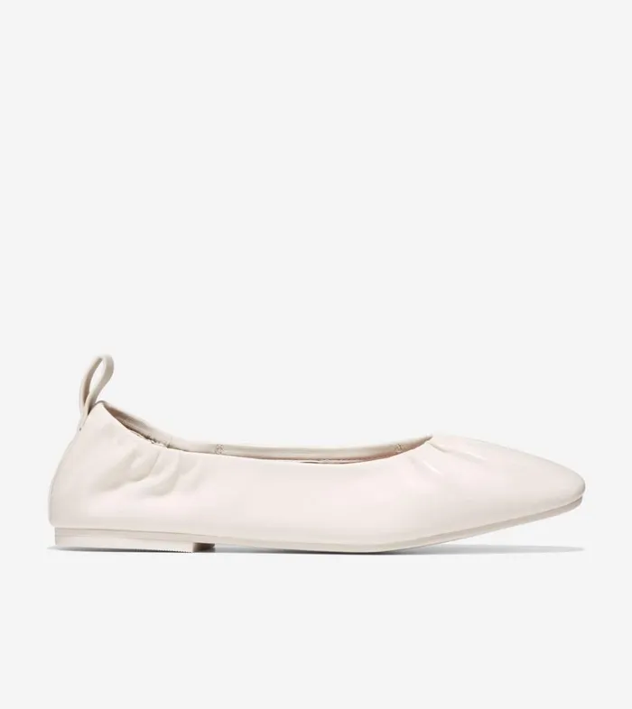 Flats and SlipOns Women Cole Haan York Soft Ballet Beige