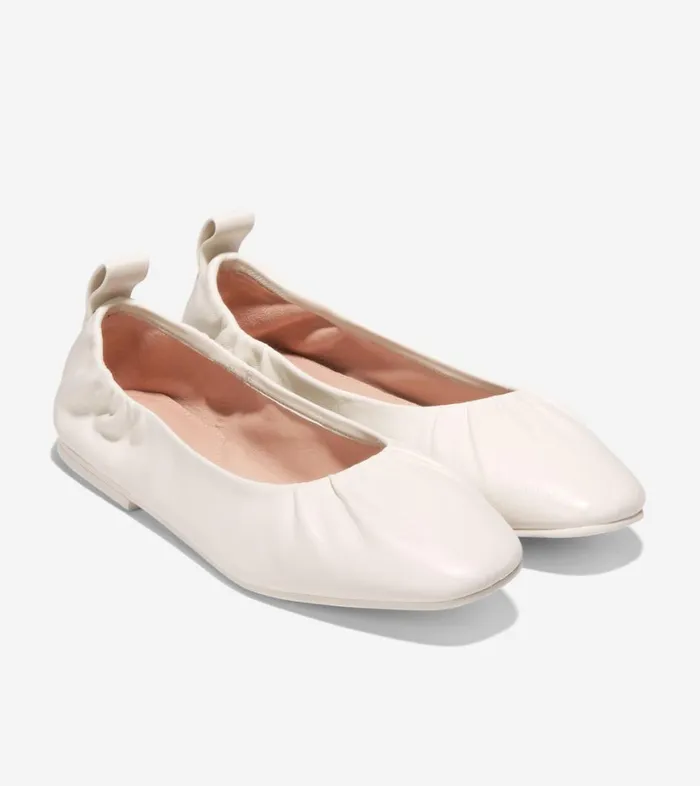 Flats and SlipOns Women Cole Haan York Soft Ballet Beige Flats and SlipOns Women Cole Haan York Soft Ballet Beige