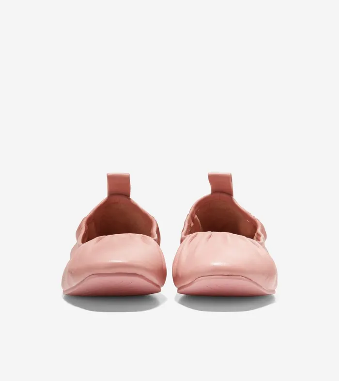 Flats and SlipOns Women Cole Haan York Soft Ballet Peony Leather Flats and SlipOns Women Cole Haan York Soft Ballet Peony Leather