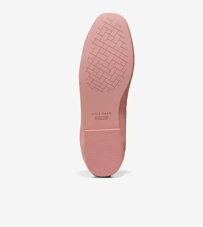 Flats and SlipOns Women Cole Haan York Soft Ballet Peony Leather Flats and SlipOns Women Cole Haan York Soft Ballet Peony Leather