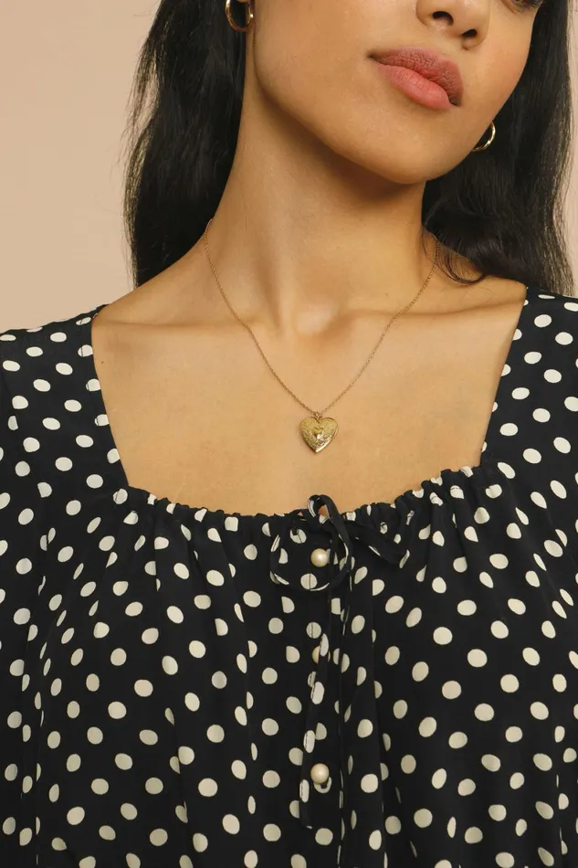 FLAVIO Top Pois Marne Women Rouje Blouses and Tops