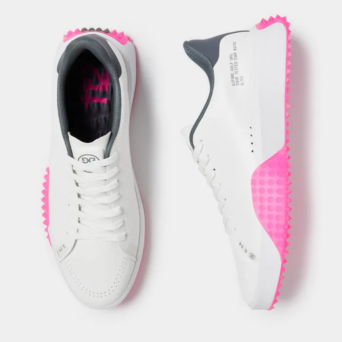 G112 PU Leather Golf Shoe Snow Knockout Pink Men GFORE Golf Shoes